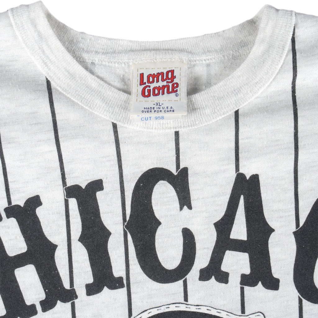 MLB (Long Gone) - Chicago White Sox 1917 World Series T-Shirt 1991 X-Large Vintage Retro Baseball