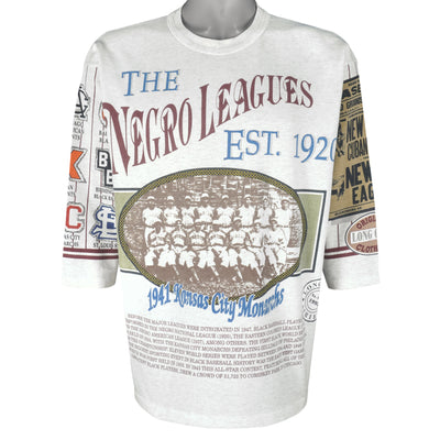 MLB (Long Gone) - The Negro Leagues 1941 Kansas City Monarch T-Shirt 1992 X-Large