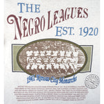 MLB (Long Gone) - The Negro Leagues 1941 Kansas City Monarch T-Shirt 1992 X-Large Vintage Retro Baseball