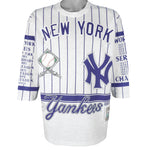 MLB (Long Gone) - New York Yankees The Greatest Team T-Shirt 1990 X-Large Vintage Retro Baseball