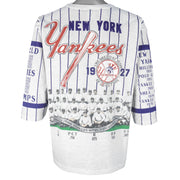 MLB (Long Gone) - New York Yankees The Greatest Team T-Shirt 1990 X-Large Vintage Retro Baseball