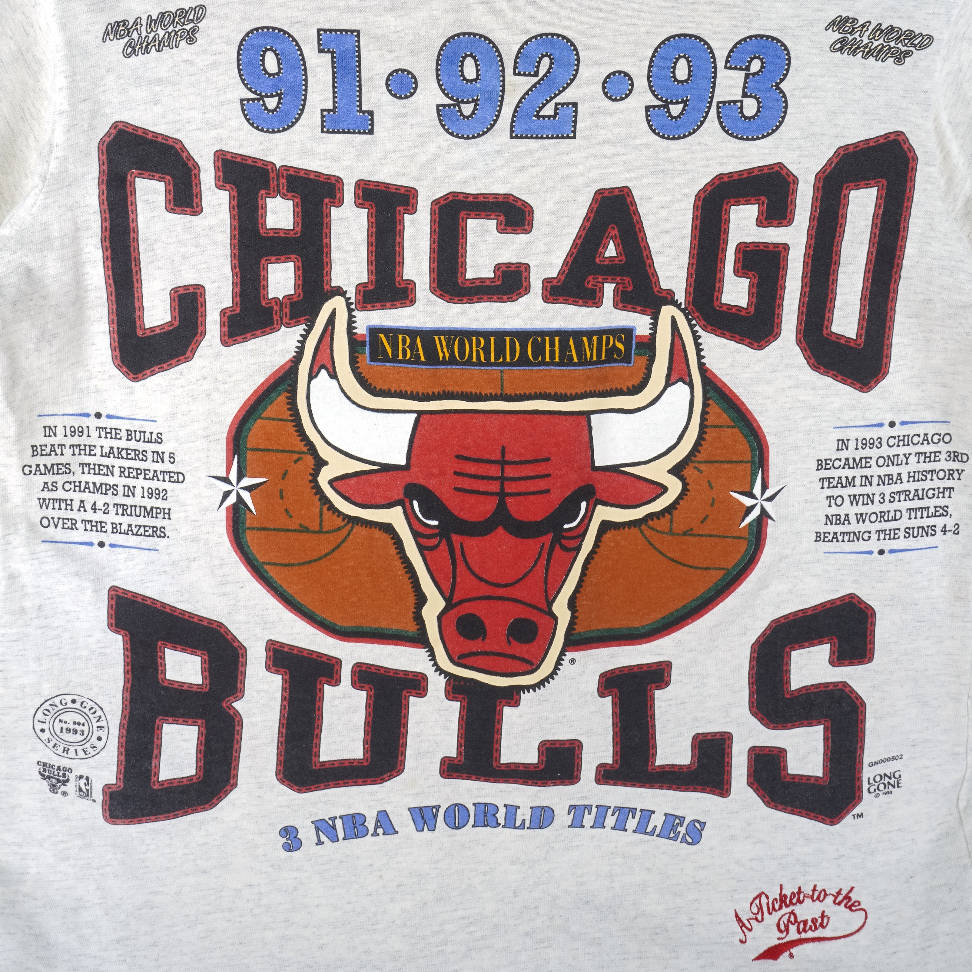 Vintage Chicago Bulls '93 World Champions T-Shirt