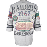 NFL (Long Gone) - Raiders Super Bowl XV Champions T-Shirt 1992 X-Large Vintage Retro Football