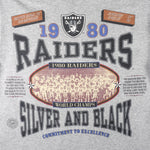 NFL (Long Gone) - Raiders Super Bowl XV Champions T-Shirt 1992 X-Large Vintage Retro Football