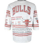 NBA (Long Gone) - Chicago Bulls Midwest Division Champs T-Shirt 1990 Large Vintage Retro Basketball