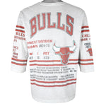NBA (Long Gone) - Chicago Bulls Midwest Division Champs T-Shirt 1990 Large Vintage Retro Basketball