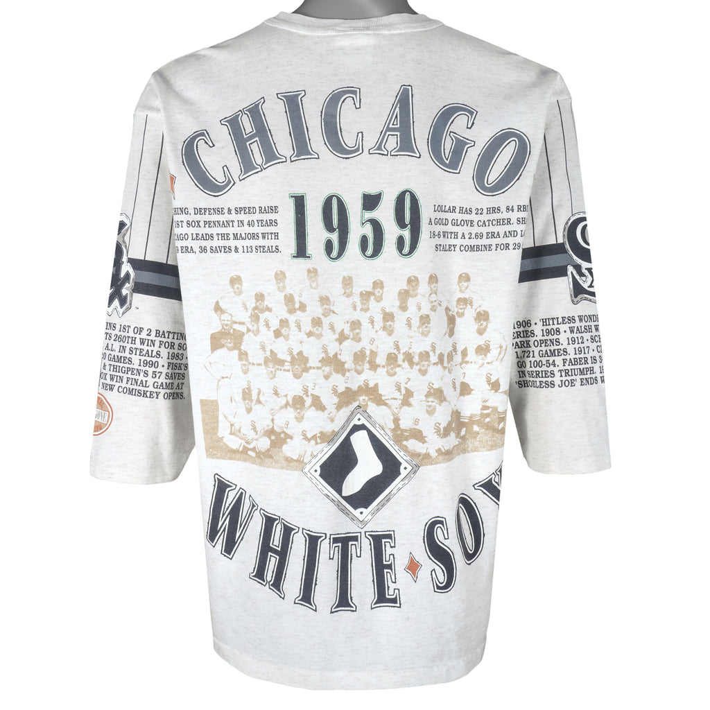 MLB (Long Gone) - Chicago White Sox The Go-Go Sox T-Shirt 1993 X-Large Vintage Retro Baseball