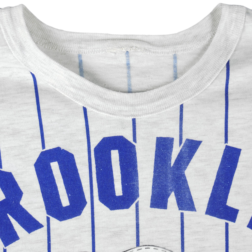 MLB (Long Gone) - Brooklyn Dodgers 1955 World Champions T-Shirt 1991 Large