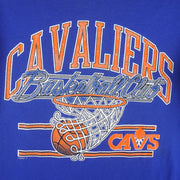 NBA (Logo 7) - Cleveland Cavaliers Single Stitch T-Shirt 1990s X-Large Vintage Retro Basketball