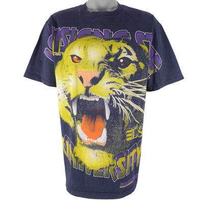NCAA (Wauldron) - LSU Tigers Big Logo T-Shirt 1990s X-Large