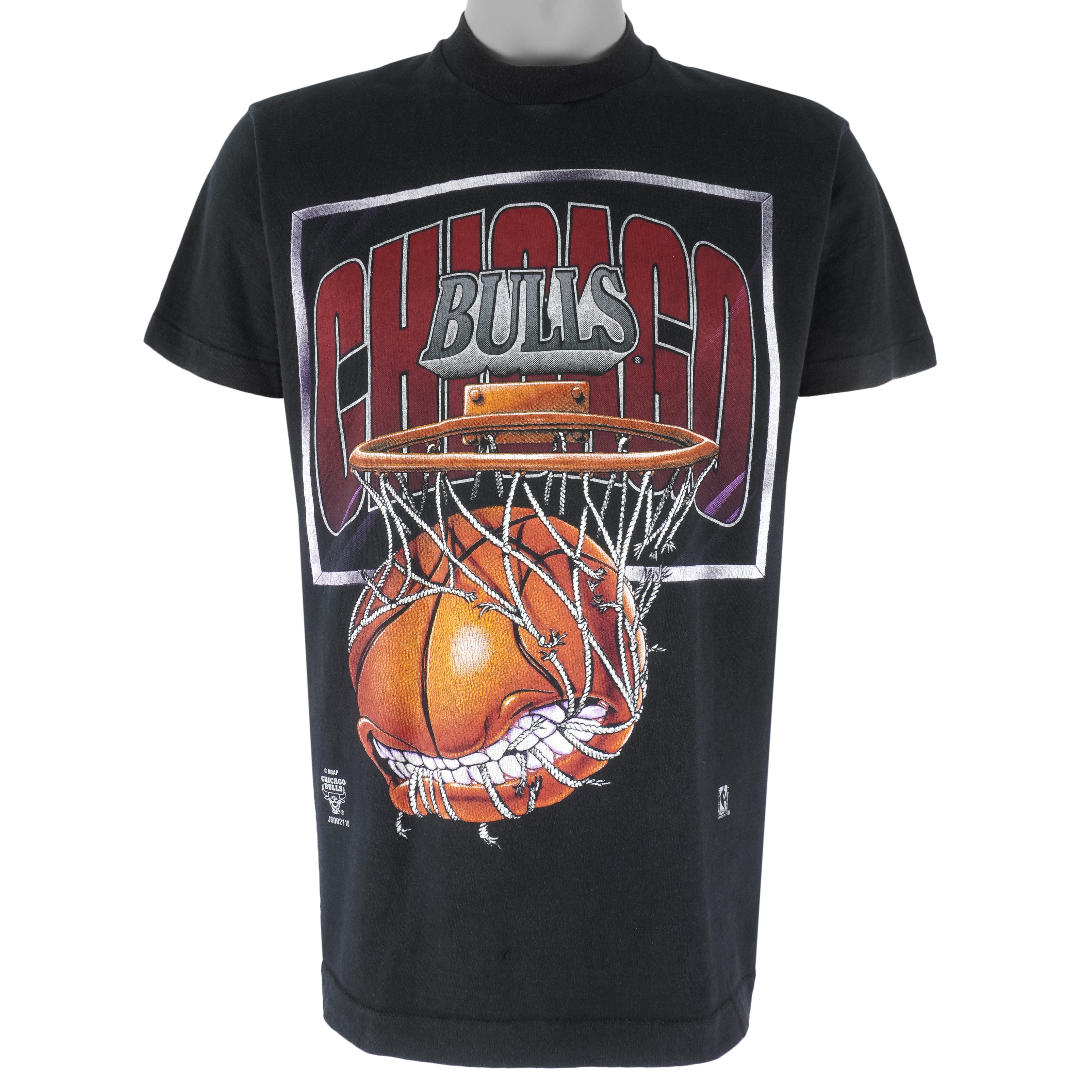 NBA - Chicago Bulls Single Stitch T-Shirt 1990s Large Vintage Retro Basketball