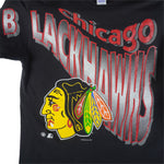 Starter - Chicago Blackhawks Single Stitch T-Shirt 1994 X-Large Vintage Retro Hockey