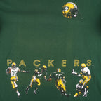 NFL (Nutmeg) - Green Bay Packers Single Stitch T-Shirt 1993 X-Large Vintage Retro Football