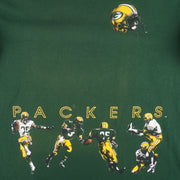 NFL (Nutmeg) - Green Bay Packers Single Stitch T-Shirt 1993 X-Large Vintage Retro Football