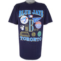 MLB - Toronto Blue Jays World Champs T-Shirt 1990s Large Vintage Retro Baseball