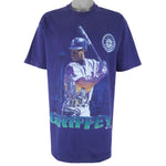 MLB (Salem) - Seattle Mariners Griffey Single Stitch T-Shirt 1995 X-Large Vintage Retro Baseball