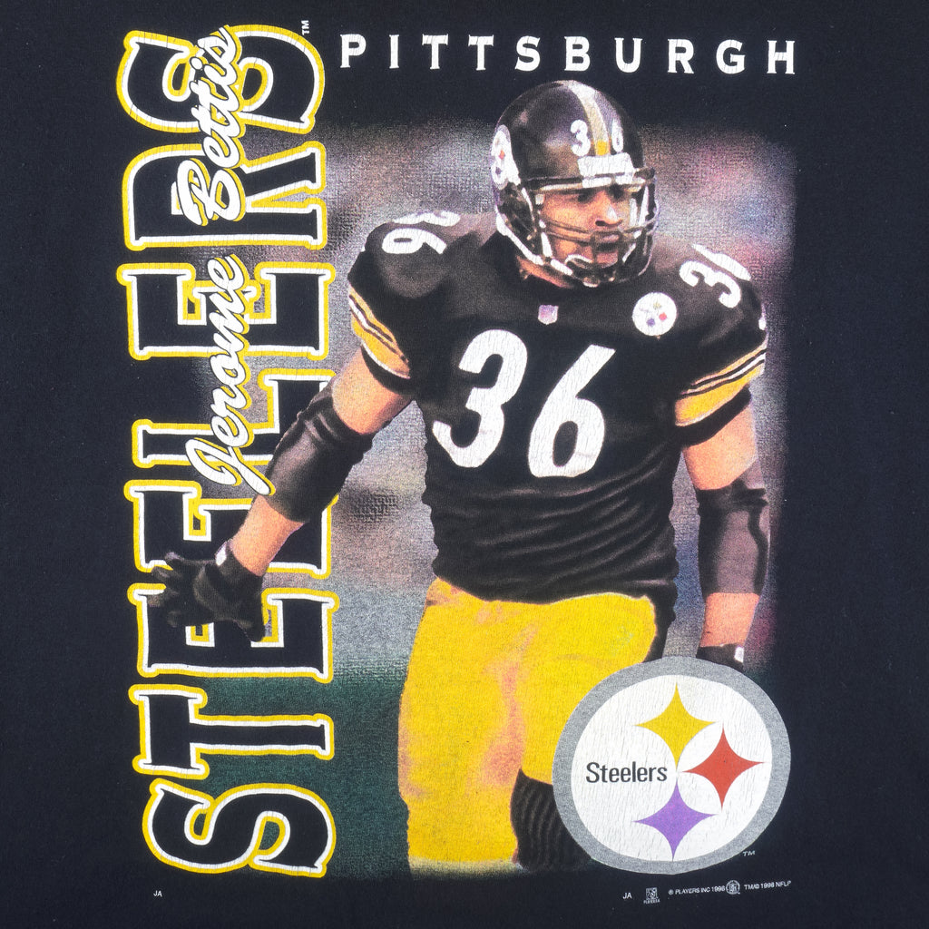 NFL (Try) - Pittsburgh Steelers Jerome Bettis T-Shirt 1998 XX-Large Vintage Retro Football