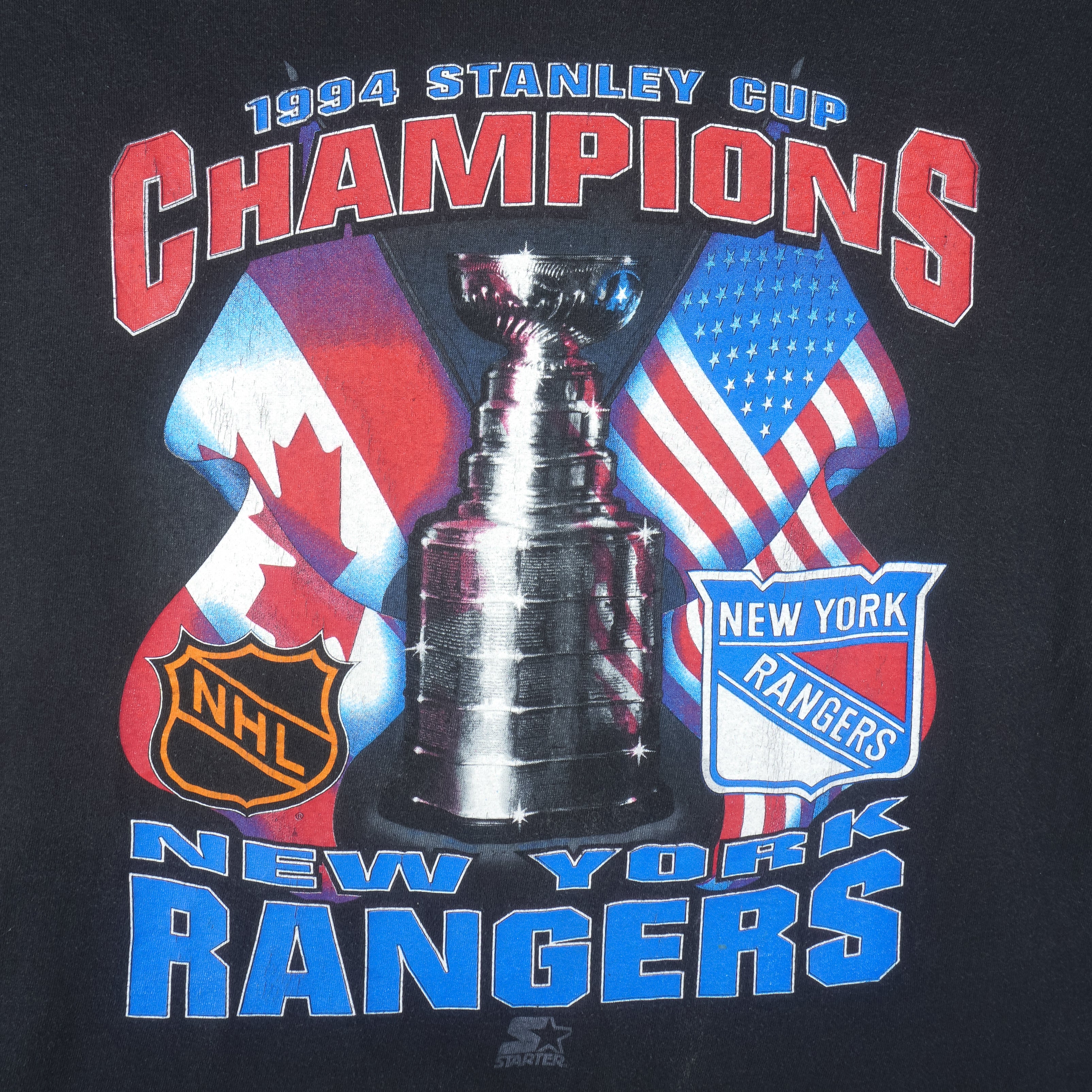 Vintage 1994 Starter NHL Stanley Cup Champions New - Depop