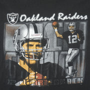 NFL (Riddell) - Oakland Raiders Rich Gannon T-Shirt 1990s X-Large Vintage Retro Football