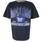 NHL (Chalk Line) - Toronto Maple Leafs Single Stich T-Shirt 1994 Large Vintage Retro Hockey