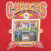 NFL (Sport Attack) - Kansas City Chiefs Grid-Iron Warriors T-Shirt 1996 X-Large Vintage Retro Football