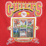NFL (Sport Attack) - Kansas City Chiefs Grid-Iron Warriors T-Shirt 1996 X-Large Vintage Retro Football