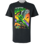 NFL (Salem) - Philadelphia Eagles Super Hero T-Shirt 1994 Large
