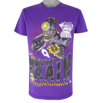 NFL (League Leader) - Minnesota Vikings Runaway Train John Randle T-Shirt 1994 Medium