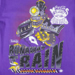NFL (League Leader) - Minnesota Vikings Runaway Train T-Shirt 1994 Medium Vintage Retro Football
