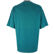 NFL (Logo 7) - Philadelphia Eagles Single Stitch T-Shirt 1996 X-Large Vintage Retro Football
