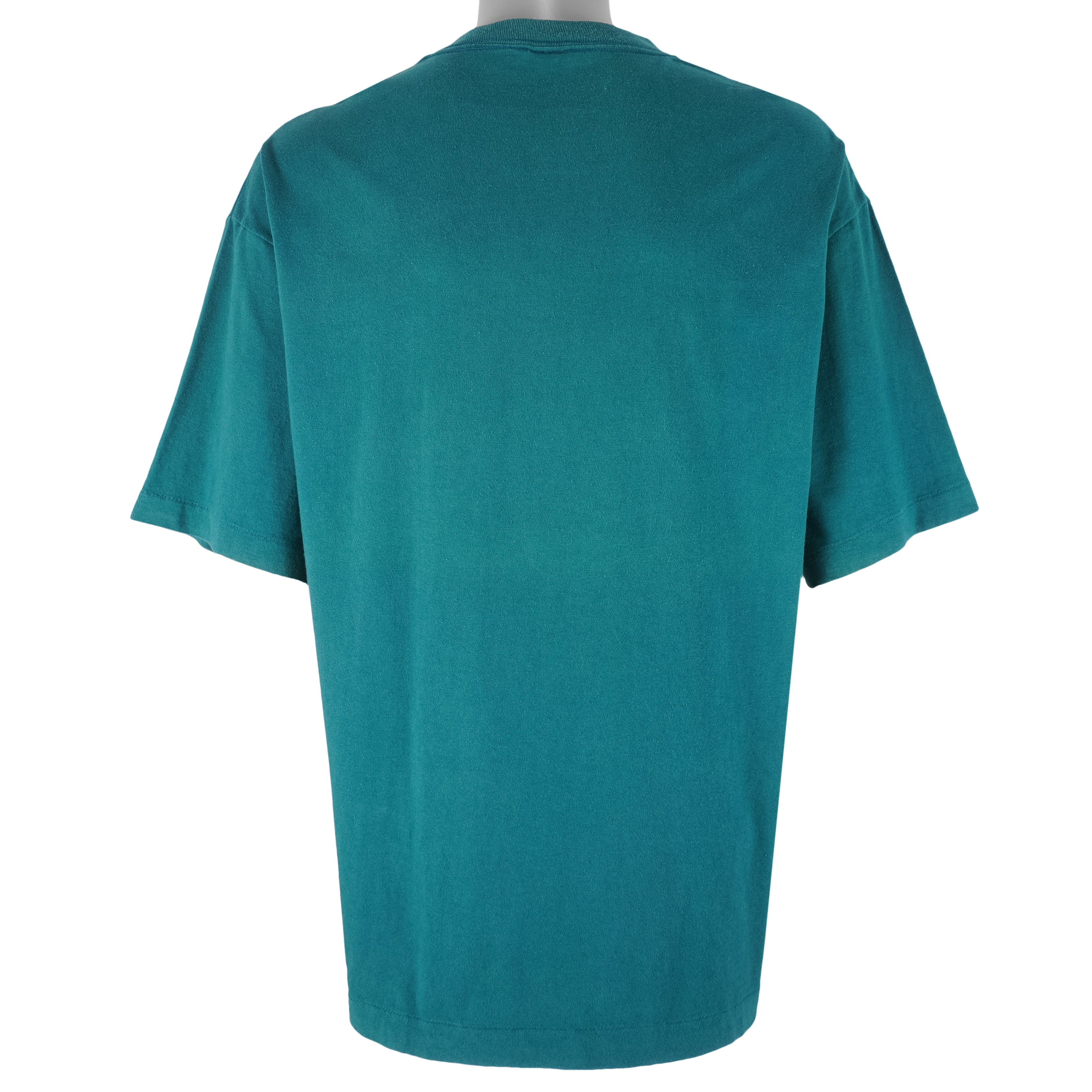 NFL (Logo 7) - Philadelphia Eagles Single Stitch T-Shirt 1996 X-Large Vintage Retro Football