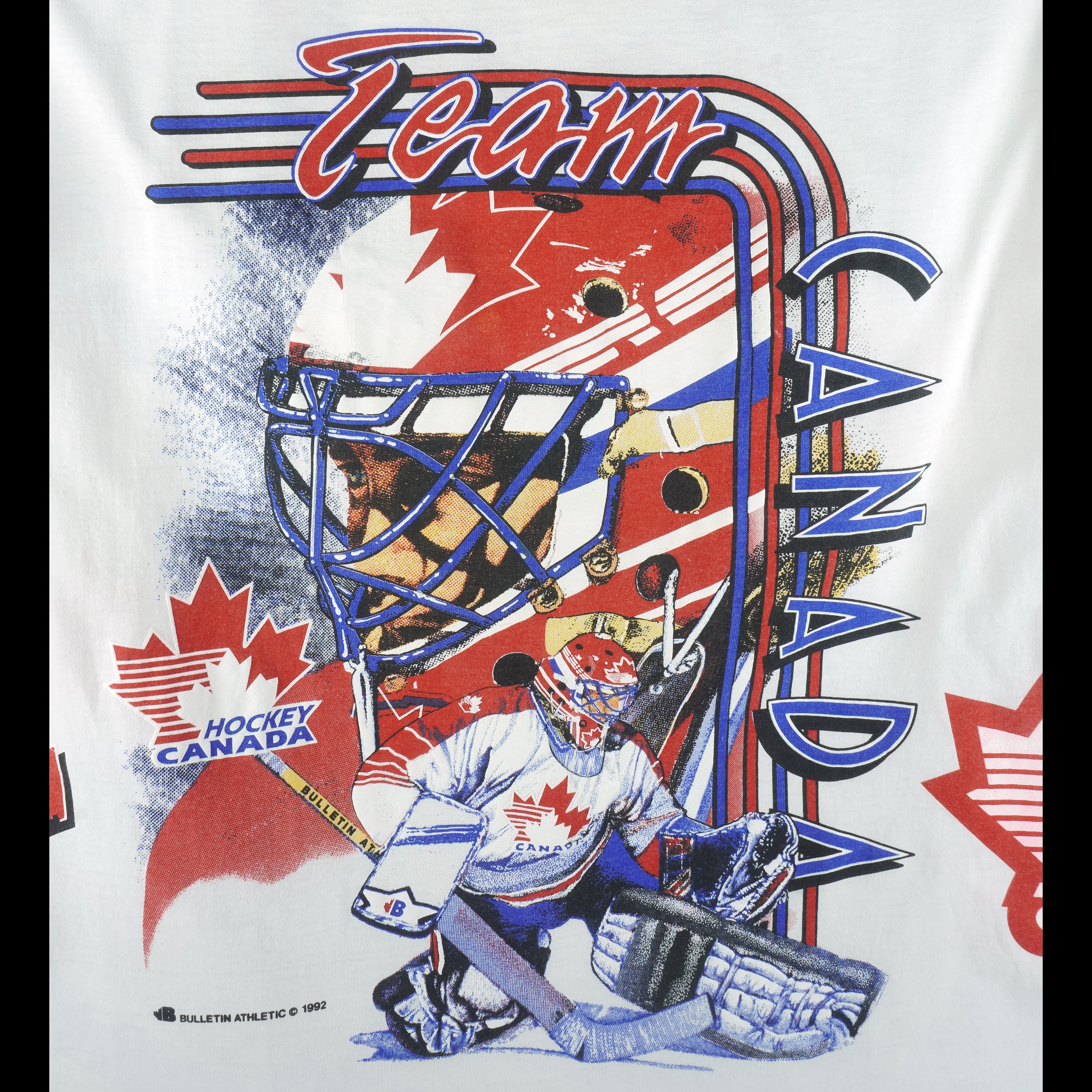 1994 Toronto Maple Leafs Bulletin Athletic NHL T Shirt Size XXL – Rare VNTG
