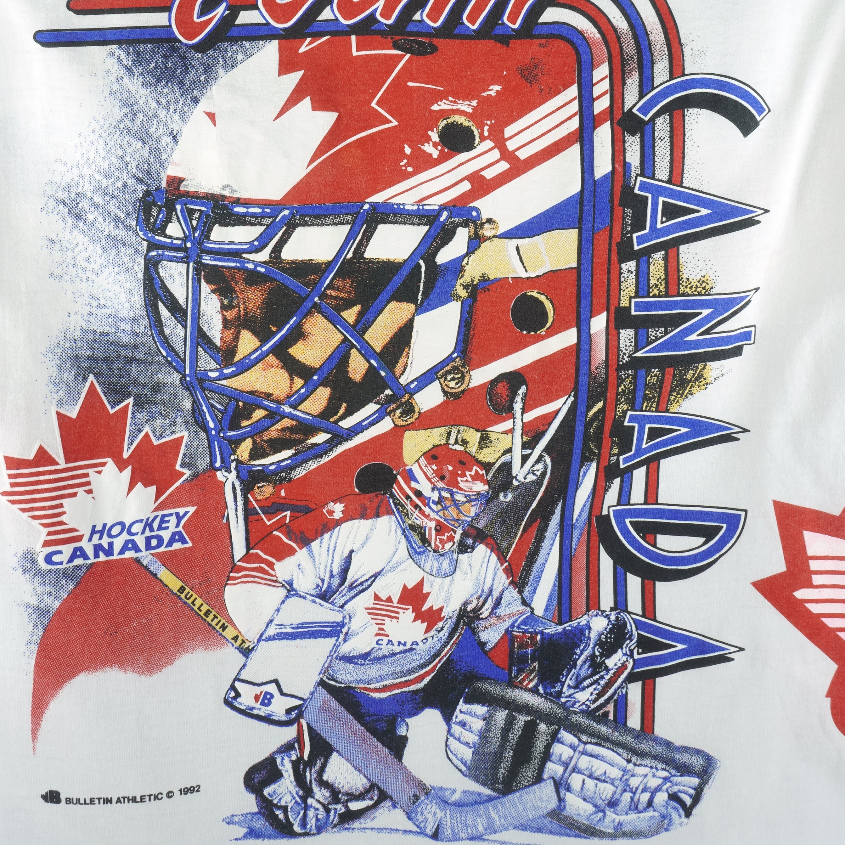 1994 Toronto Maple Leafs Bulletin Athletic NHL T Shirt Size XXL – Rare VNTG