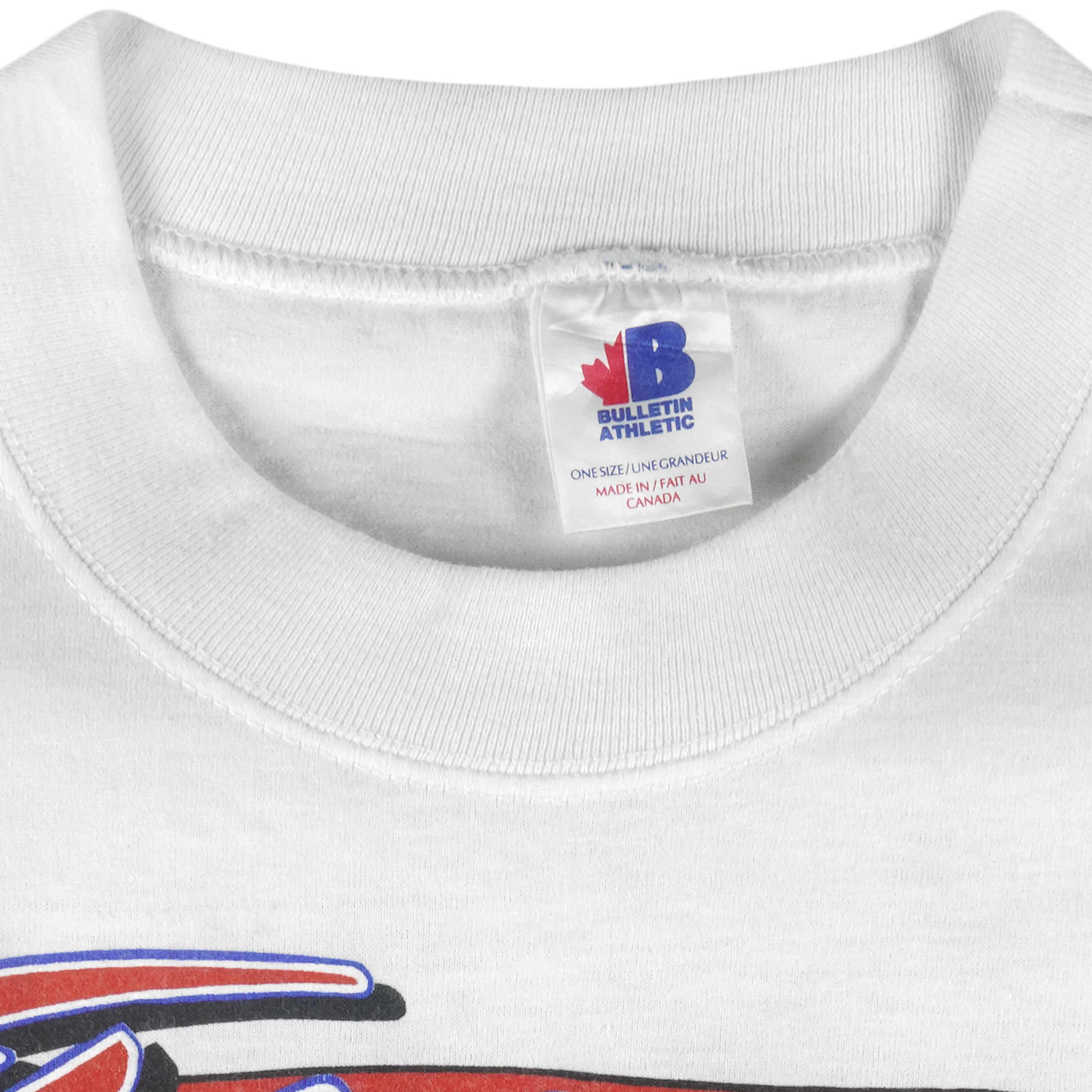 Vintage Bulletin Athletic NHL Chicago Blackhawks All Over Print T-Shirt XL  Tee