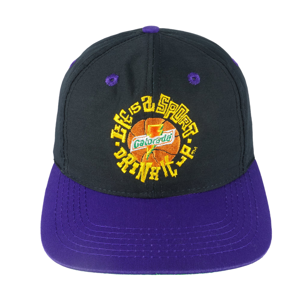 Vintage (Sports Specialties) - Gatorade Life Is A Sport Drink It Up Strapback Hat 1990s OSFA Vintage Retro