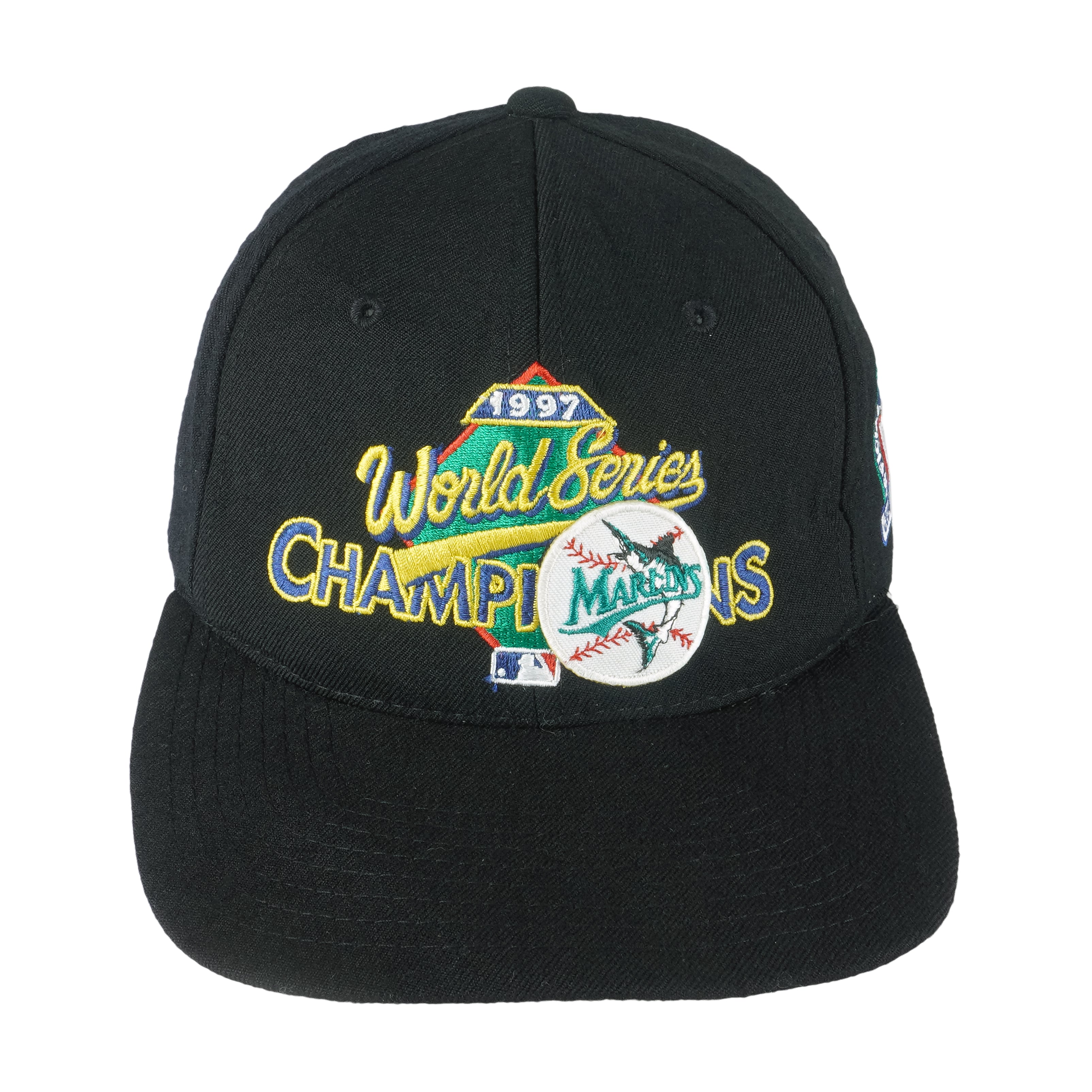 MLB (New Era) - Florida Marlins World Serie Champions Snapback Hat 1997 OSFA Vintage Retro Baseball