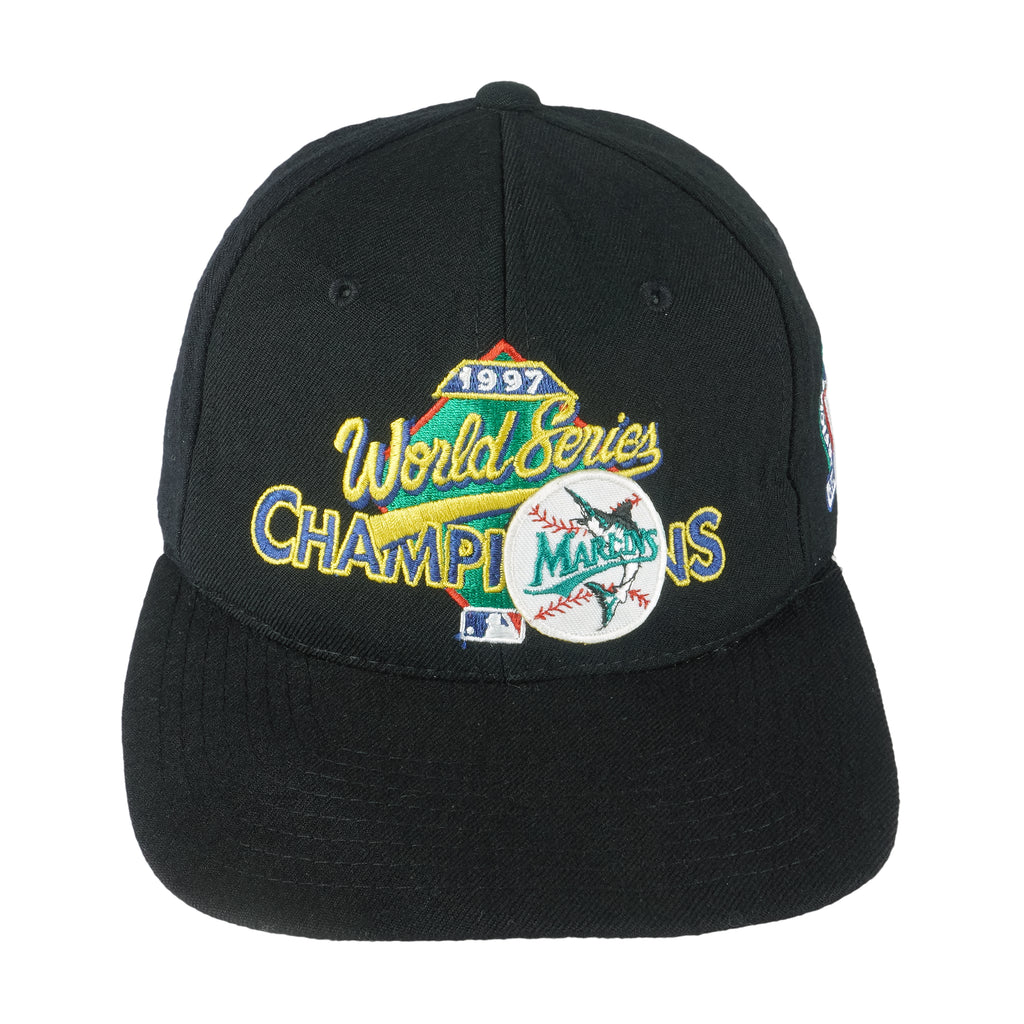 MLB (New Era) - Florida Marlins World Serie Champions Snapback Hat 1997 OSFA Vintage Retro Baseball
