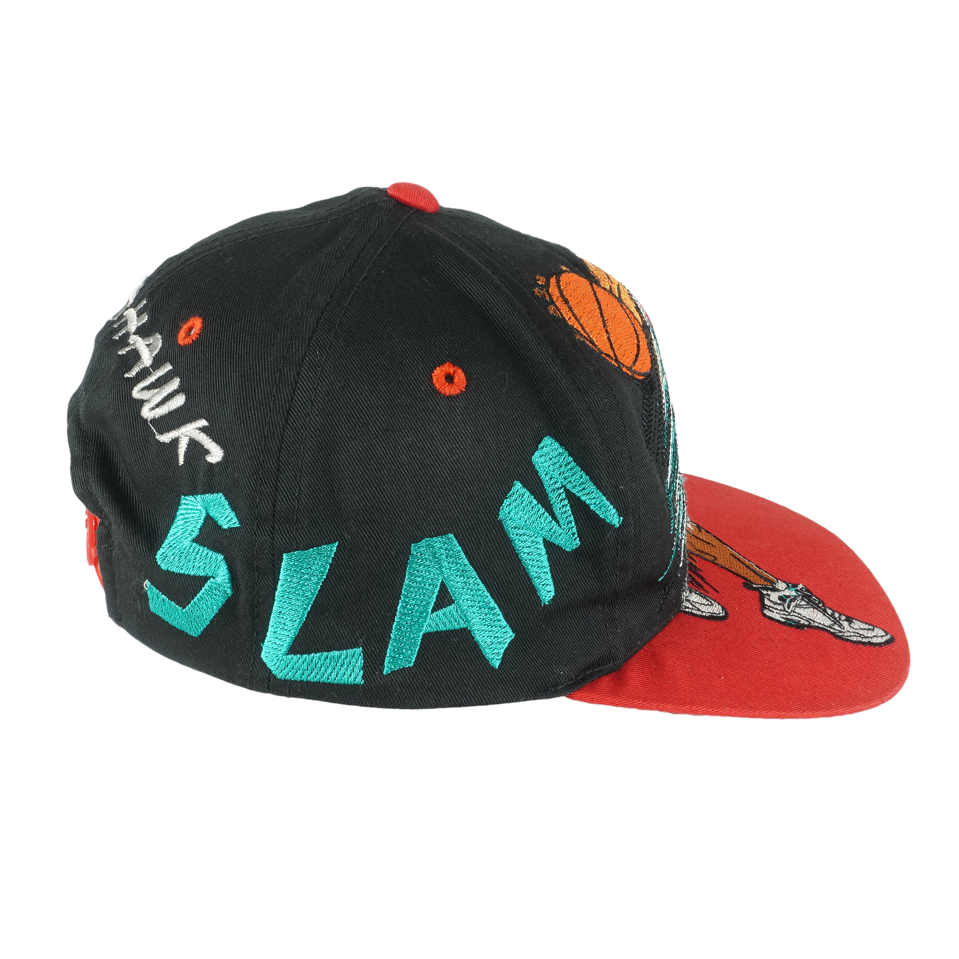 Vintage (Premore) - Slam Dunk Tomahawks Snapback Hat 1990s OSFA Vintage Retro