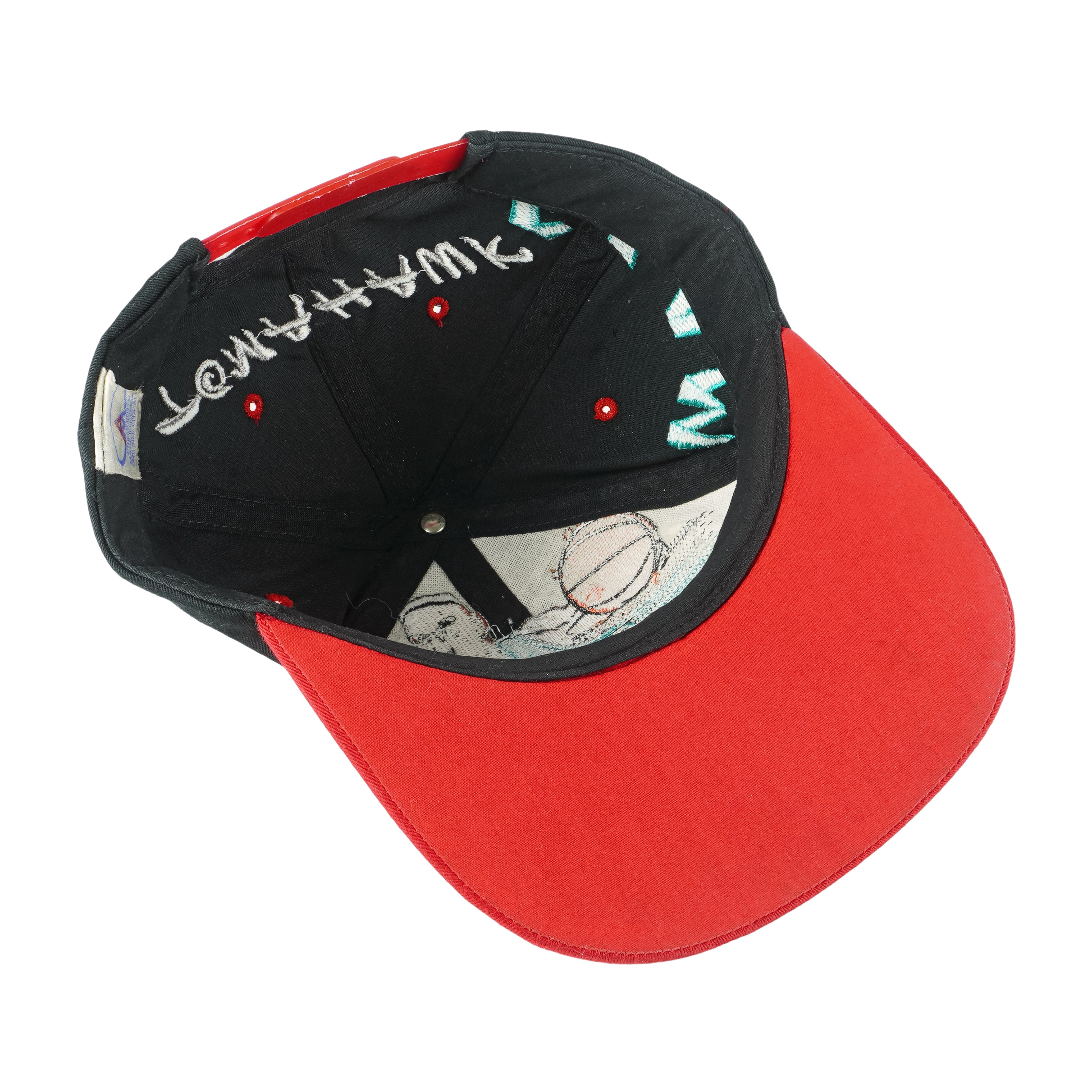 Vintage (Premore) - Slam Dunk Tomahawks Snapback Hat 1990s OSFA Vintage Retro