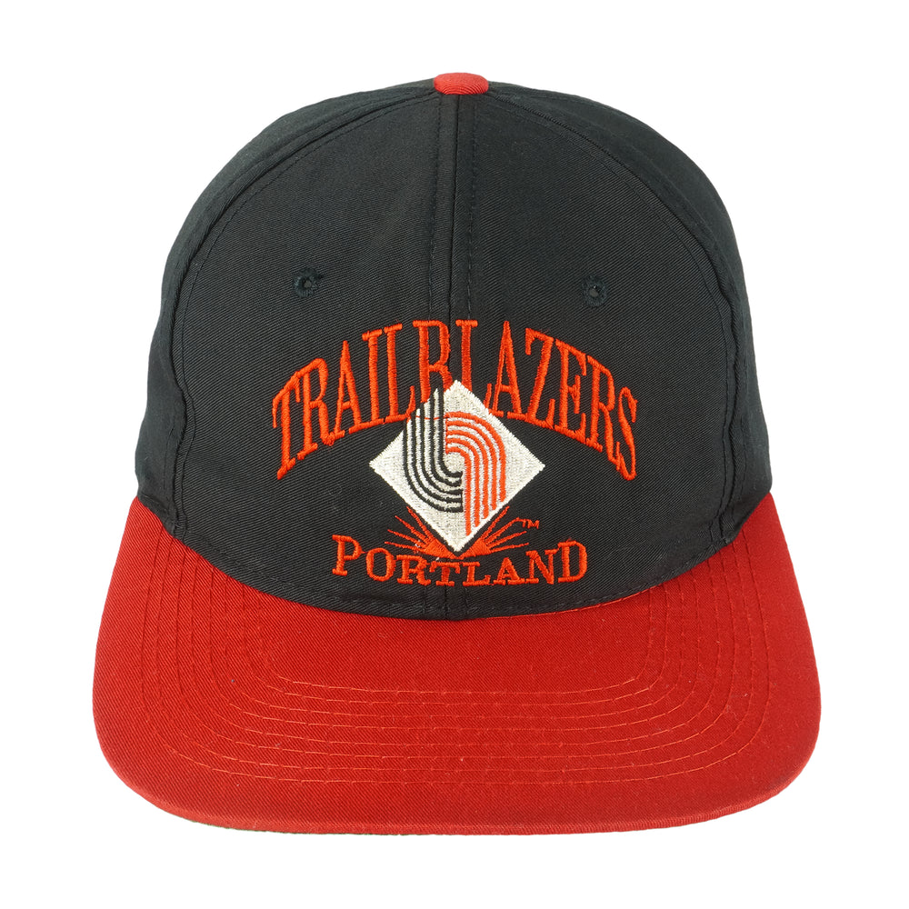 NBA (AJD) - Portland Trail Blazers Embroidered Snapback Hat 1990s OSFA Vintage Retro Basketball