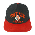 NBA (AJD) - Portland Trail Blazers Embroidered Snapback Hat 1990s OSFA Vintage Retro Basketball
