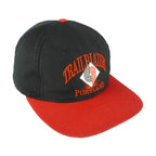 NBA (AJD) - Portland Trail Blazers Embroidered Snapback Hat 1990s OSFA Vintage Retro Basketball