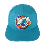 NBA (The Game) - Charlotte Hornets Embroidered Snapback Hat 1990s OSFA