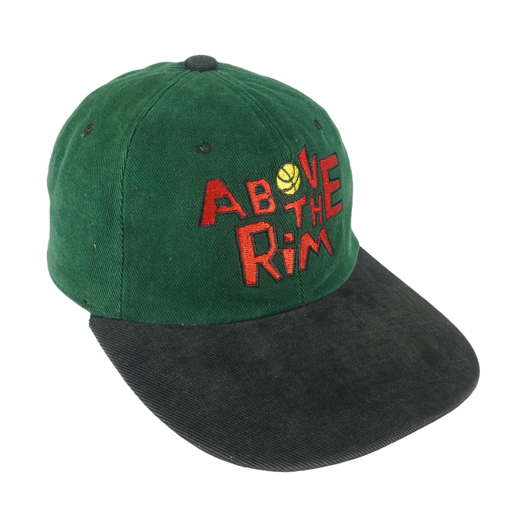 Reebok - Above The Rim Embroidered Snapback Hat 1990s OSFA Vintage Retro