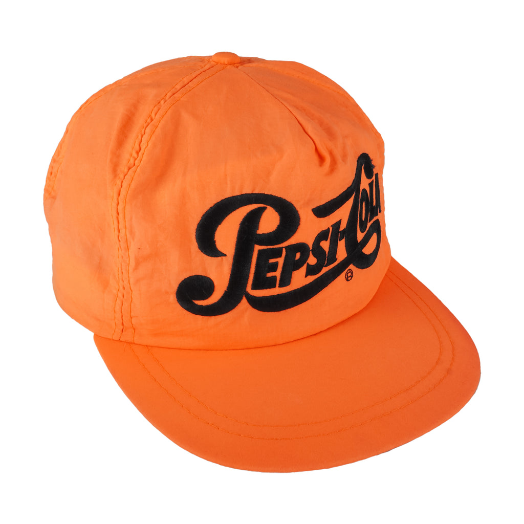 Vintage - Pepsi-Cola Embroidered Snapback Hat 1990s OSFA Vintage Retro
