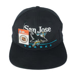 NHL (Twins Enterprise) - San Jose Sharks Deadstock Snapback Hat 1990s OSFA