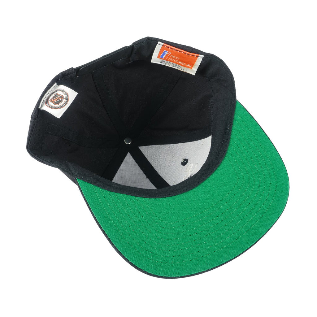 NHL (Twins) - San Jose Sharks Deadstock Snapback Hat 1990s OSFA Vintage Retro Hockey