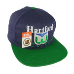 NHL (Twins) - Watford Whalers Deadstock Snapback Hat 1990s OSFA Vintage Retro Hockey