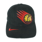 Nike - Chicago Blackhawks Snapback Hat 1990s OSFA Vintage Retro Hockey