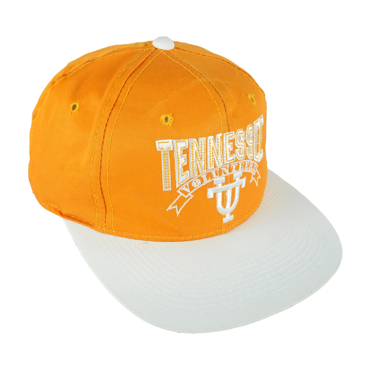 NCAA (The Game) - Tennessee Volunteers Snapback Hat 1990s OSFA Vintage Retro Football College